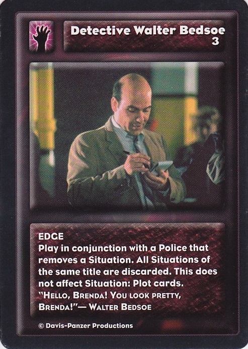 Detective Walter Bedsoe